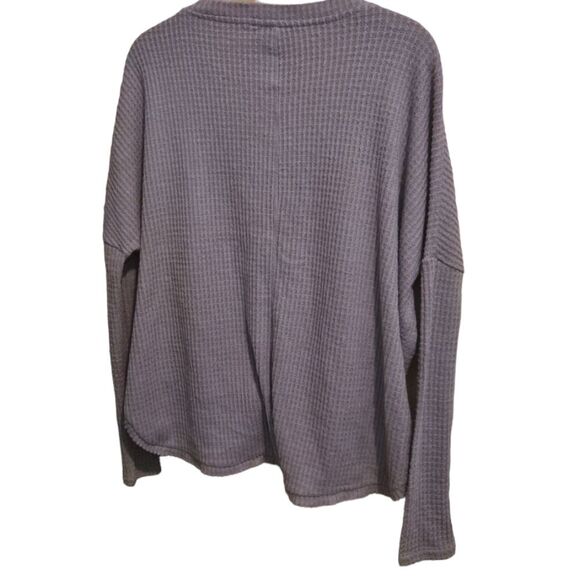 Urban Outfitters Out From Under Jojo Waffle Knit Button Front Tie Slouch… - Picture 3 of 5